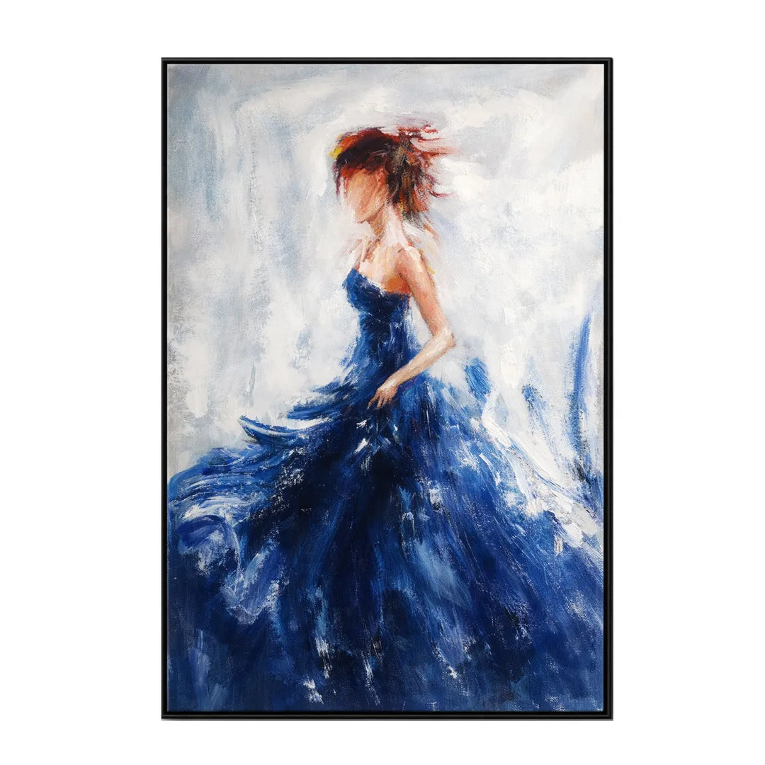 Elegant Woman Abstract Painting TA
