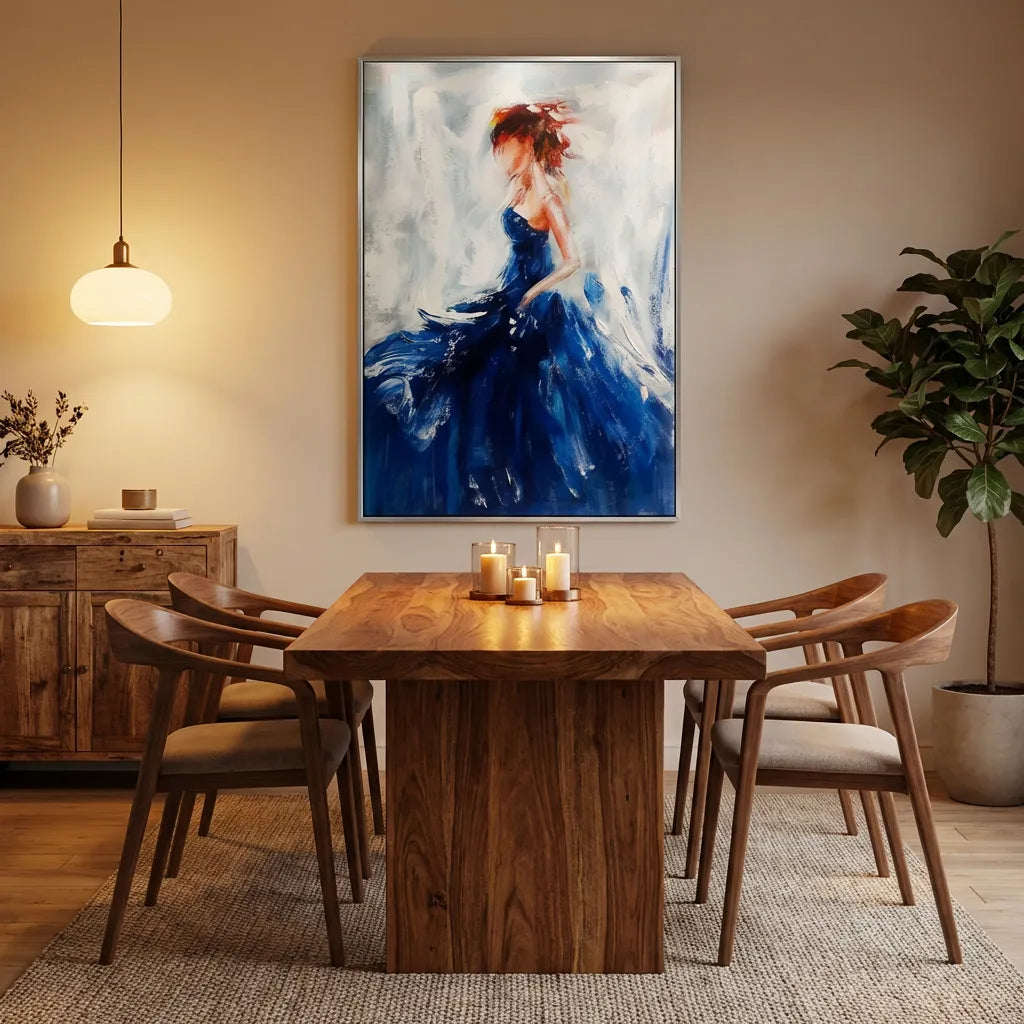 Elegant Woman Abstract Painting TA
