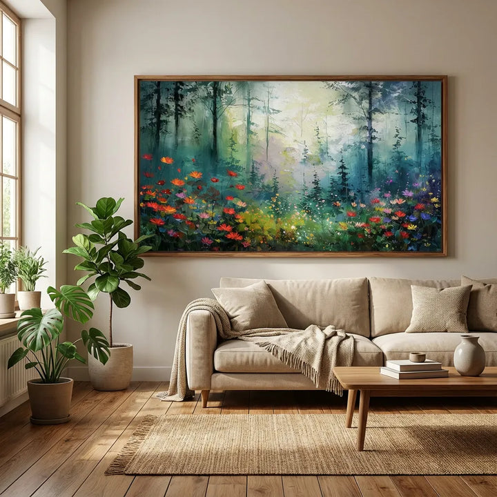 Enchanted Woodland Bloom Painting AA