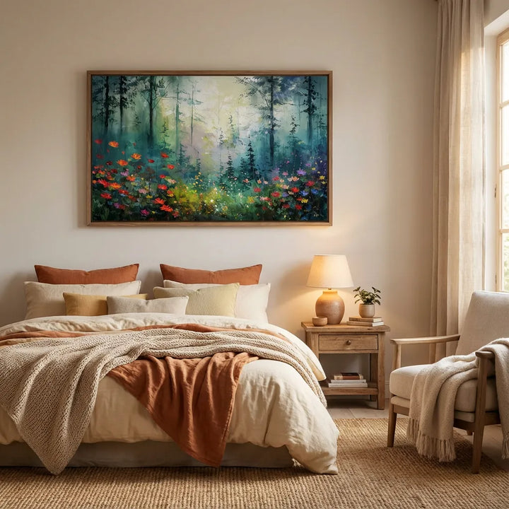 Enchanted Woodland Bloom Painting AA