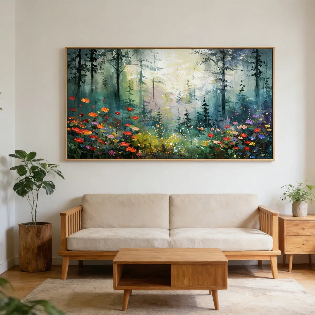 Enchanted Woodland Bloom Painting AA