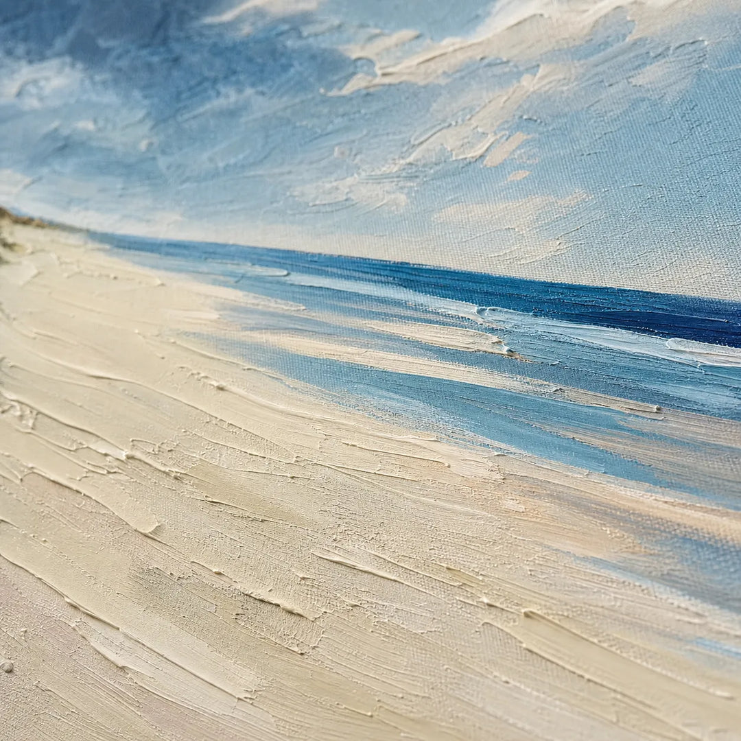 Endless Shore Seascape Painting AA