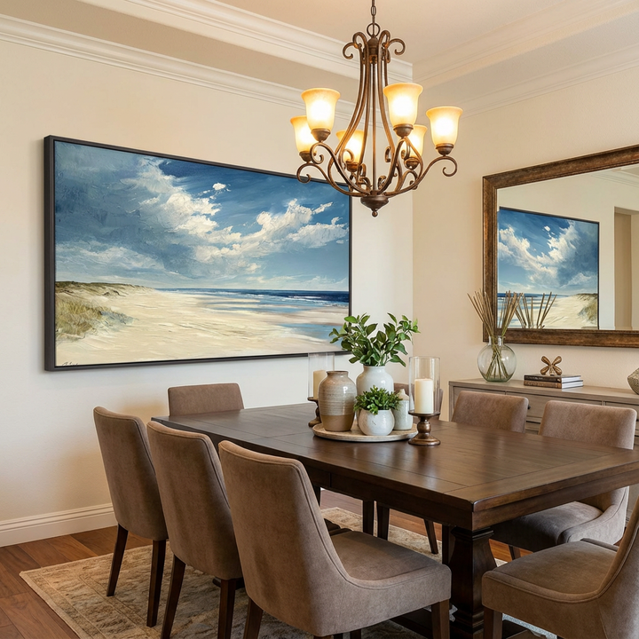 Endless Shore Seascape Painting AA#2308