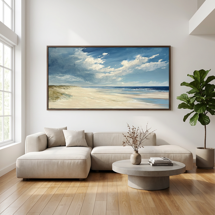 Endless Shore Seascape Painting AA#2308