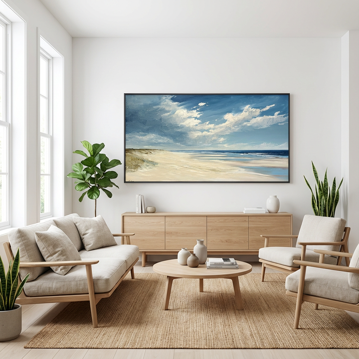 Endless Shore Seascape Painting AA#2308