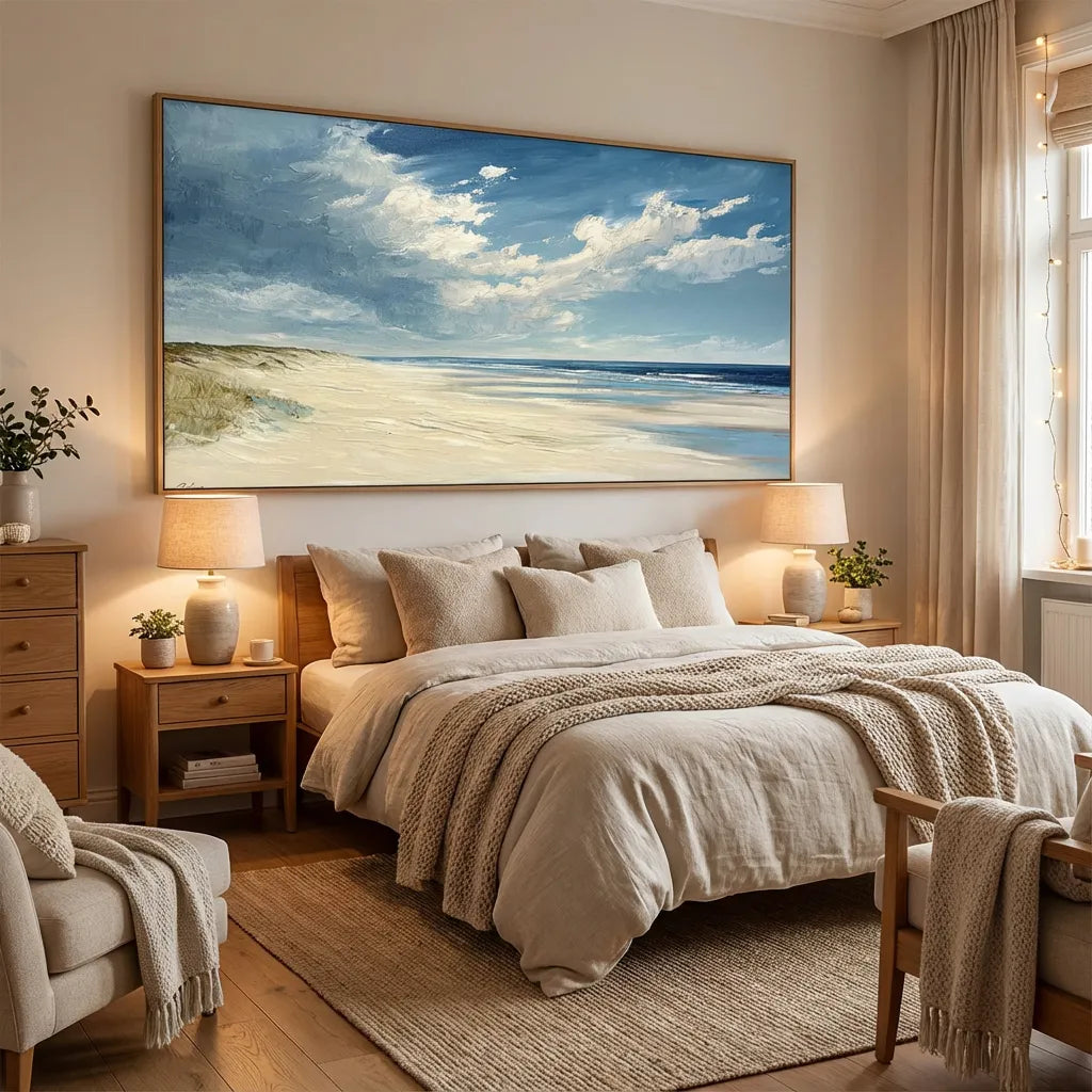 Endless Shore Seascape Painting AA