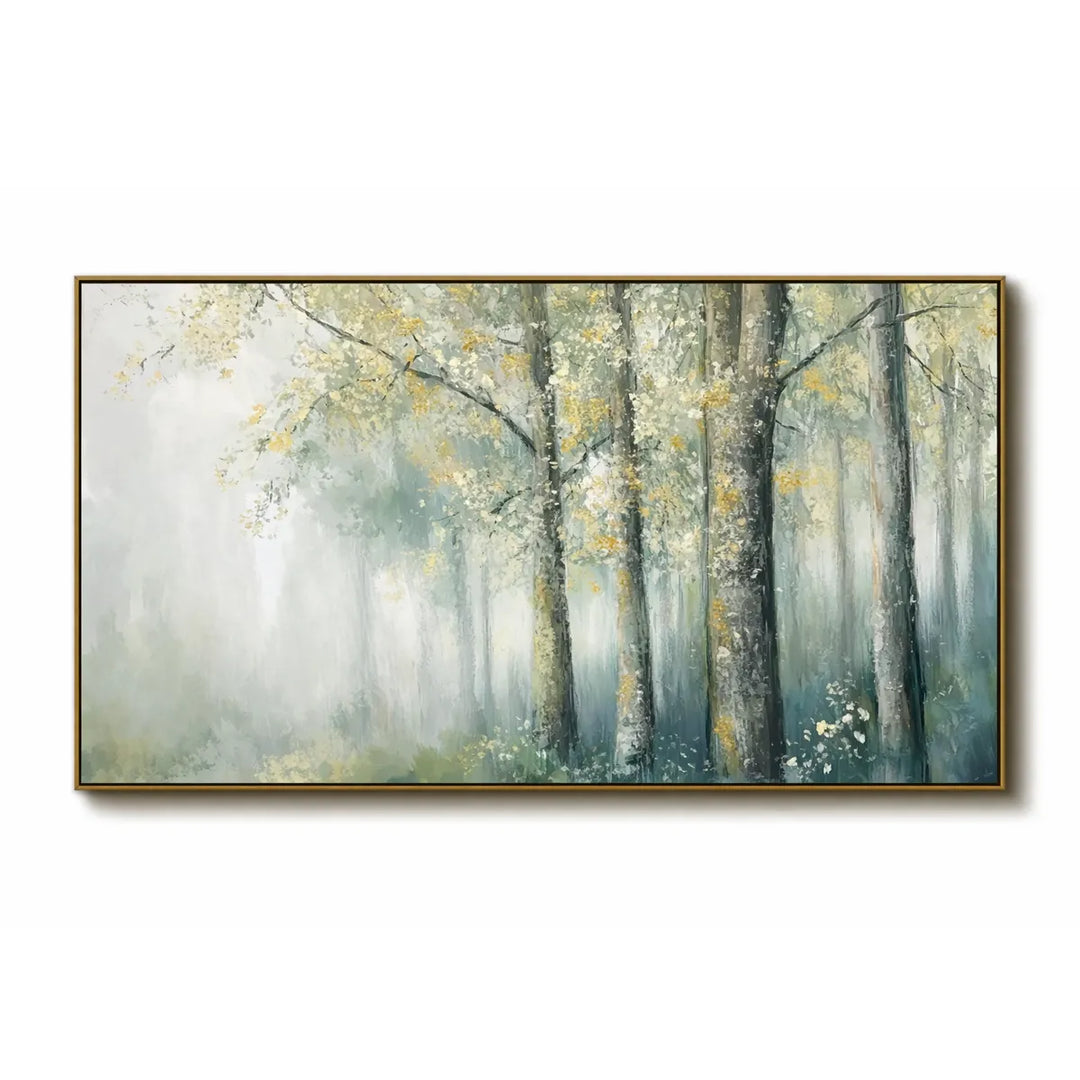 Golden Haze-Forest Light Painting TA