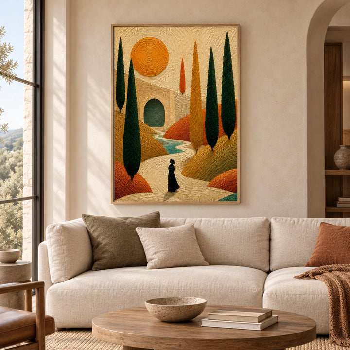 HM0716 wood frame in approved medium home interior
