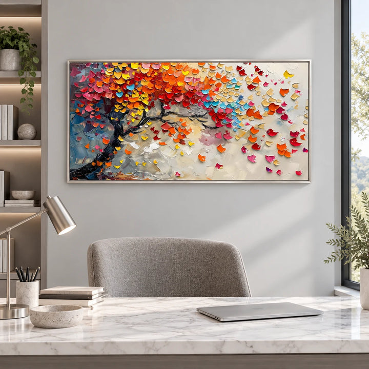 HM0731 silver frame, approved medium interior scene