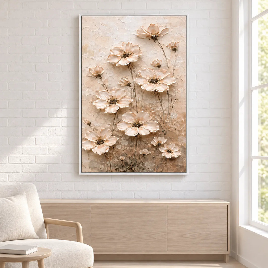 HP2820 White Frame in a distinct furnished home, medium view