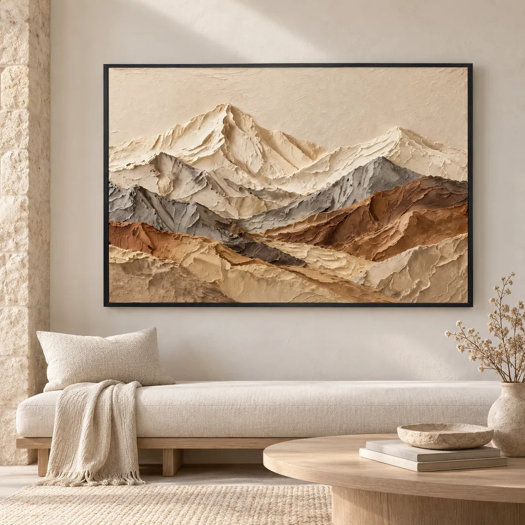 HP2845 black frame in a unique cream linen and natural oak interior
