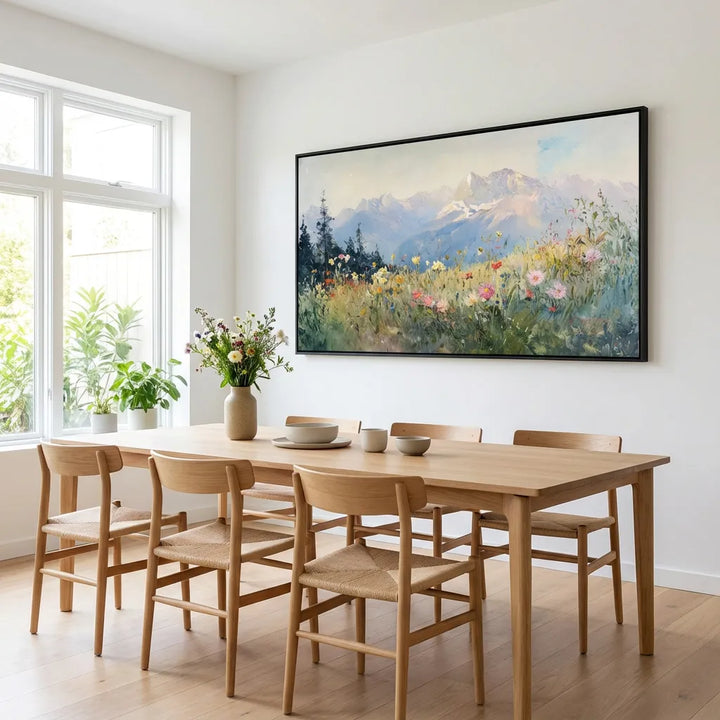 Highland Blossom Meadow Painting AA