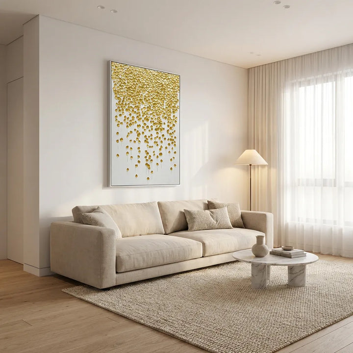 Luxury Textured Abstract Painting TA