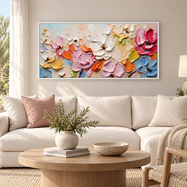 MT2602 white frame in a styled home interior, approved medium scene
