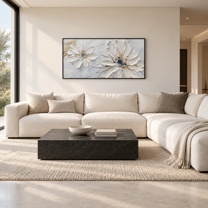 MT2617 black frame in a complete home interior scene