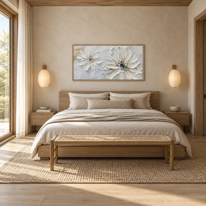MT2617 wood frame in a complete home interior scene