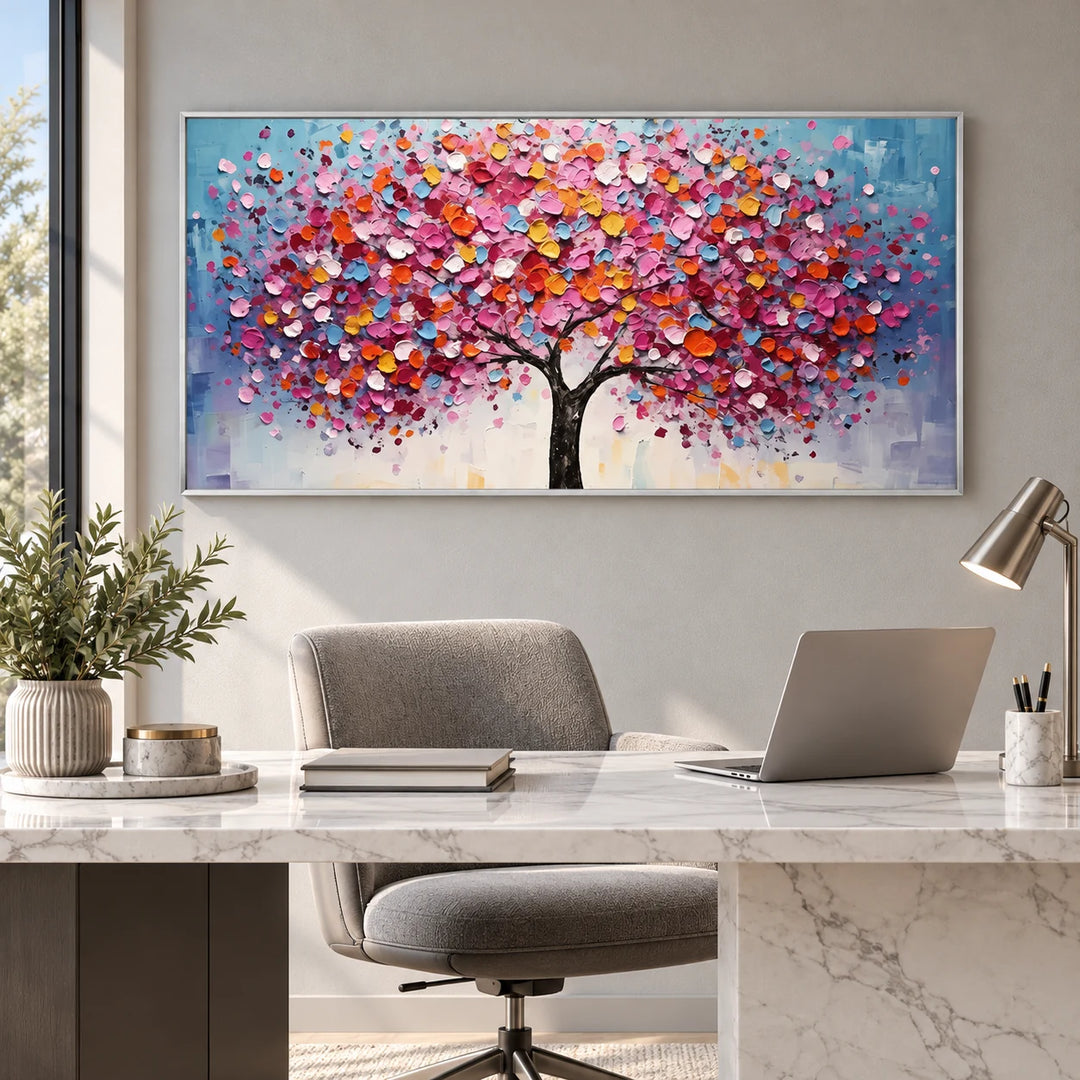 MT2619 silver frame in a styled home interior, approved medium scene