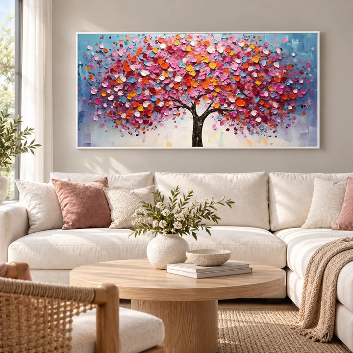 MT2619 white frame in a styled home interior, approved medium scene