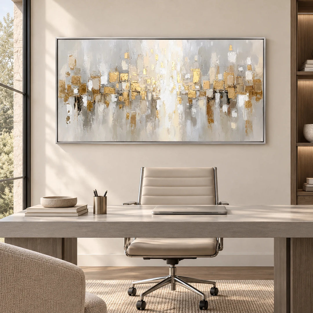MT2629 silver frame in a styled home interior, approved medium scene