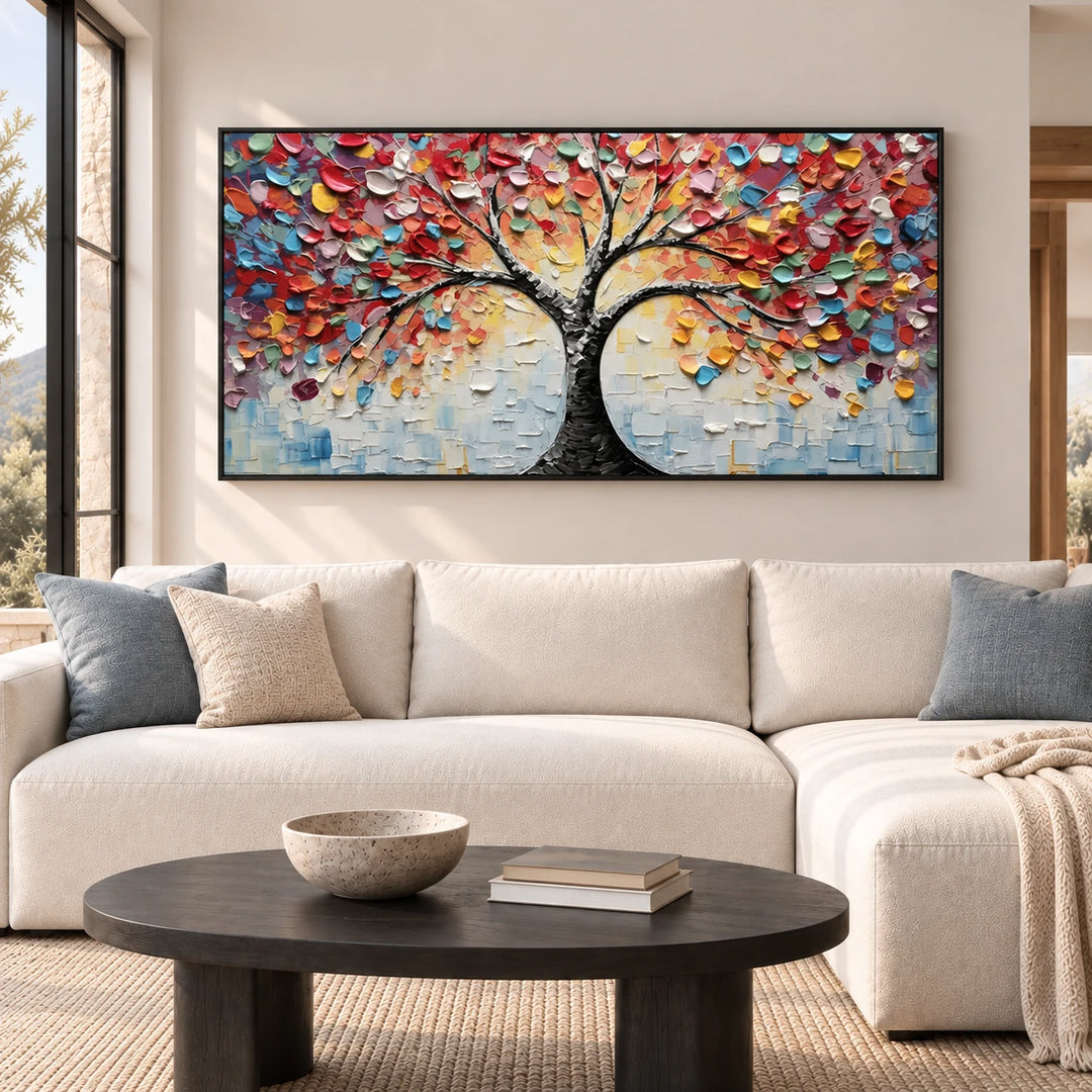 MT2632 black frame in approved medium interior scene