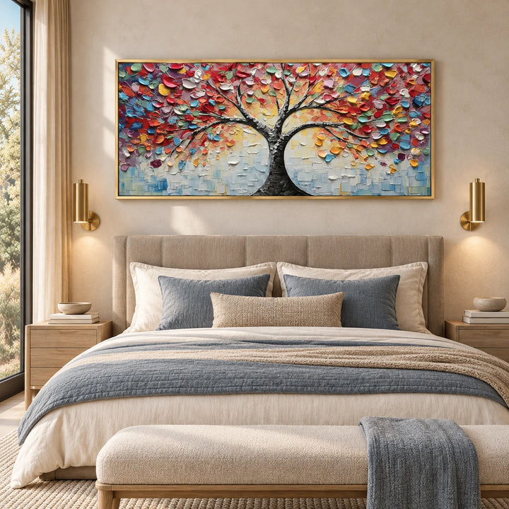 MT2632 gold frame in approved medium interior scene