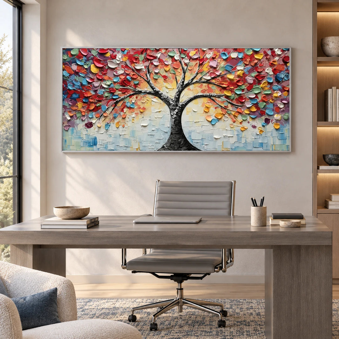 MT2632 silver frame in approved medium interior scene