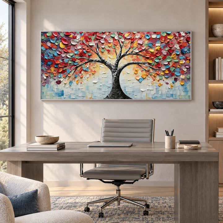 MT2632 silver frame in approved medium interior scene