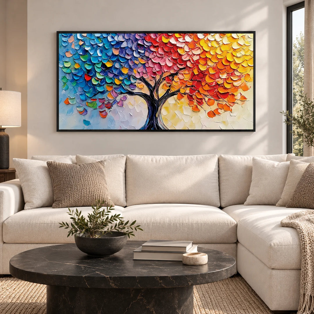 MT2635 black frame in a styled home interior, approved medium scene