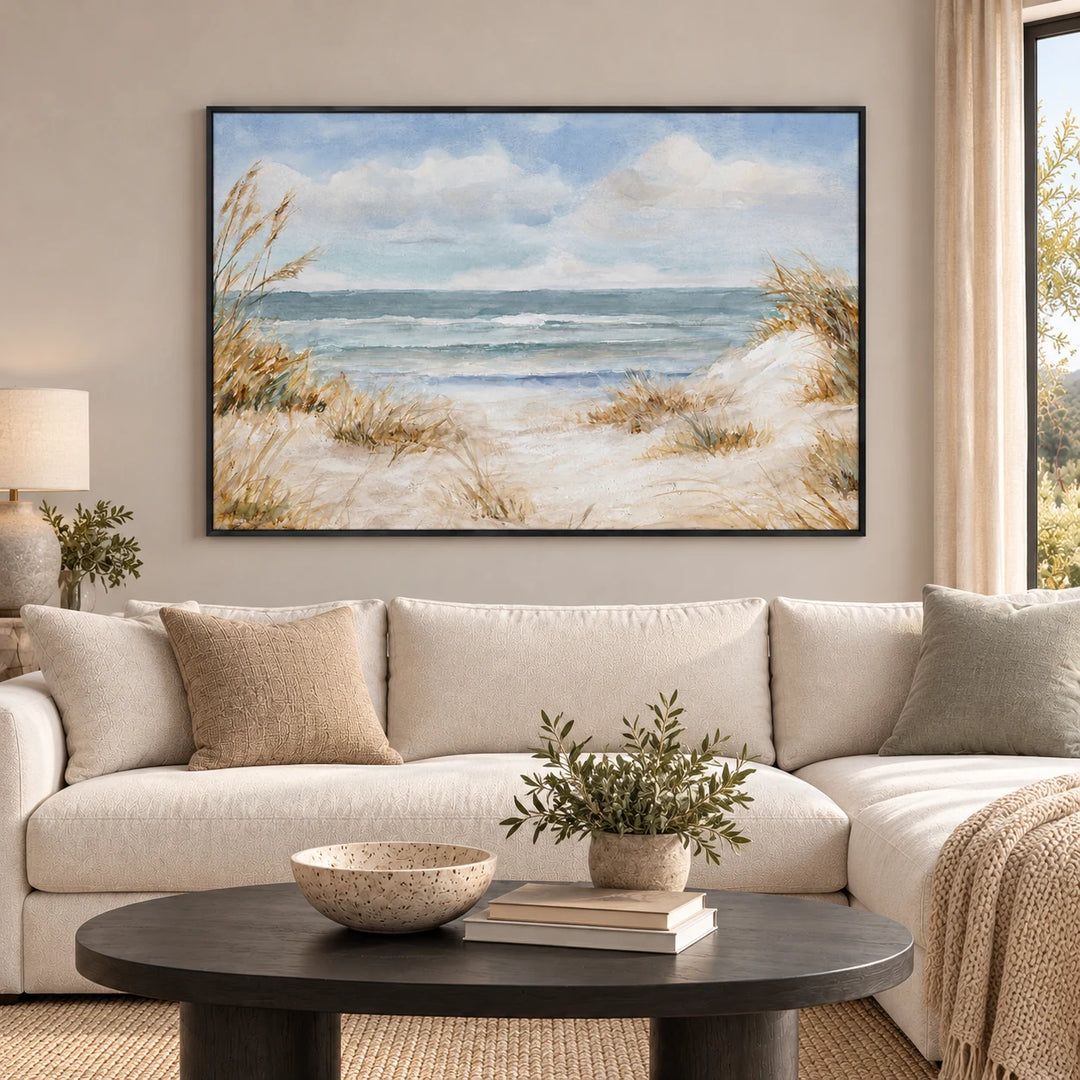MT2639 black frame in a styled home interior, approved medium scene