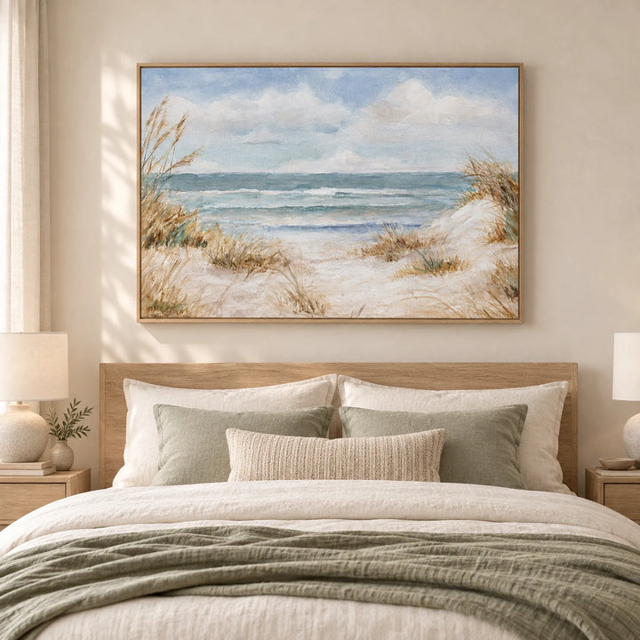 MT2639 wood frame in a styled home interior, approved medium scene
