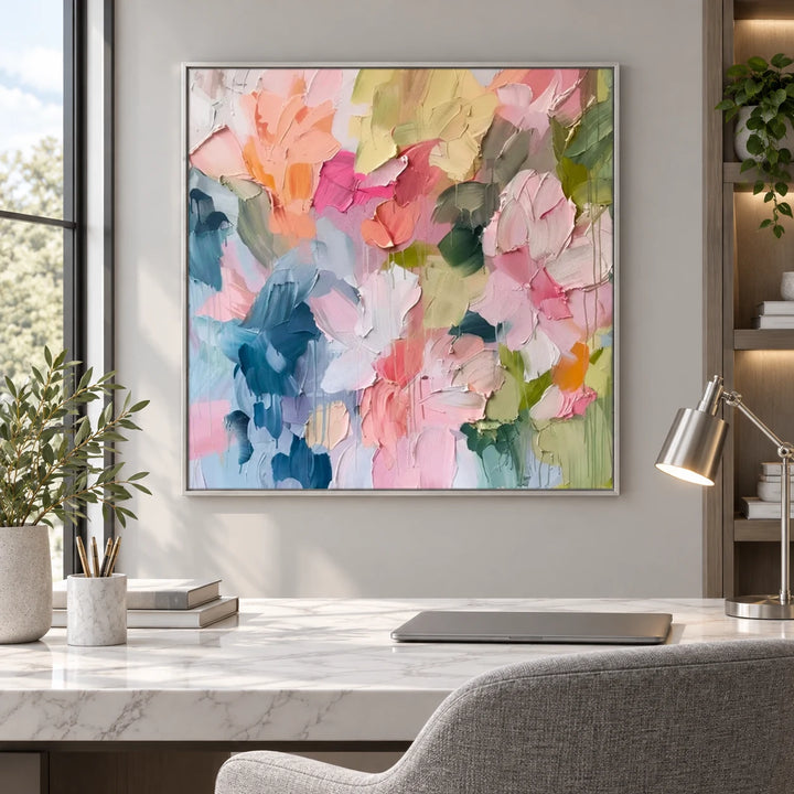 MT2641 silver frame in a styled home interior, approved medium scene