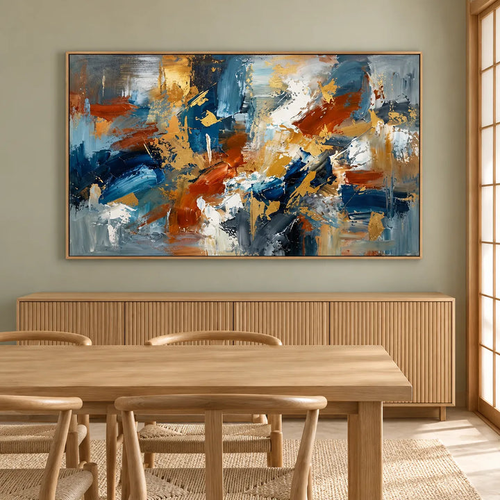 MT2673 Wood Frame in a distinct furnished home, medium view
