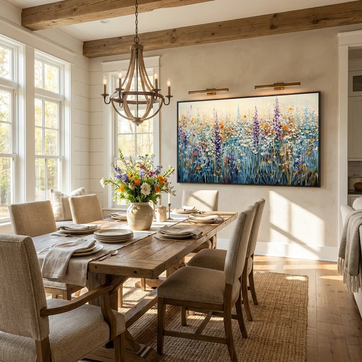 Meadow Whisper Abstract Painting AA