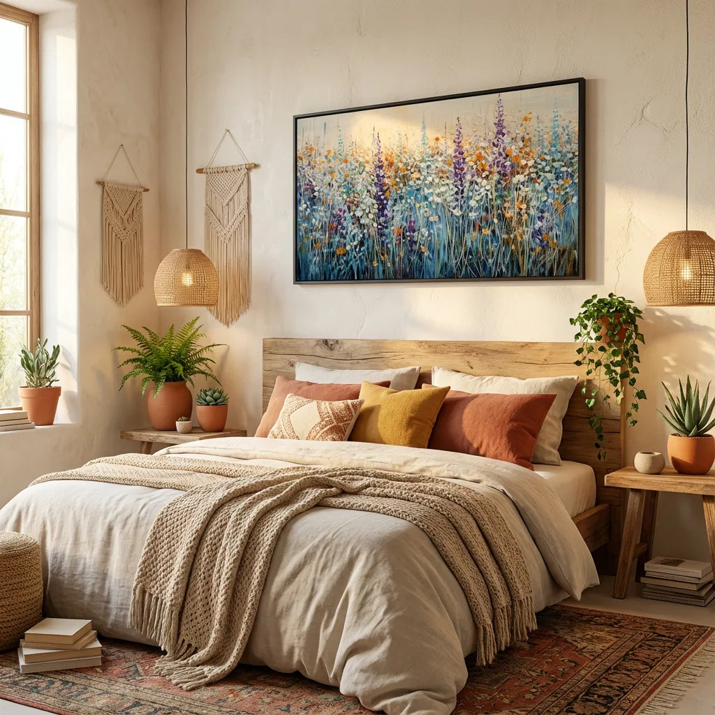 Meadow Whisper Abstract Painting AA