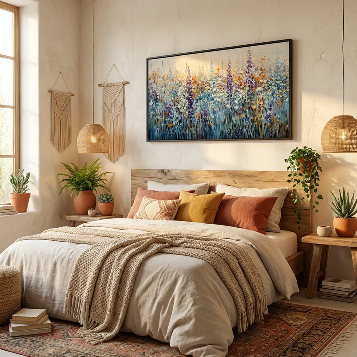 Meadow Whisper Abstract Painting AA
