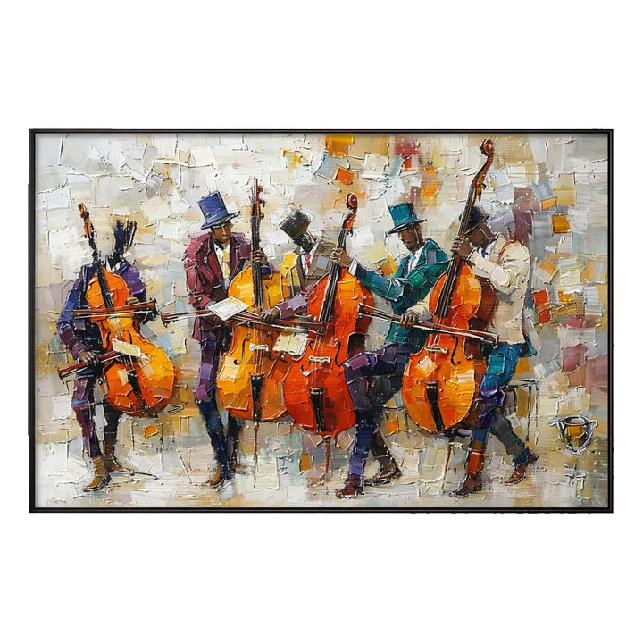 Midnight Strings Jazz Painting AA