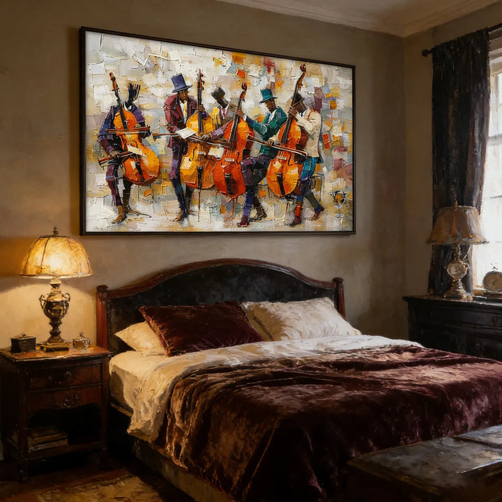 Midnight Strings Jazz Painting AA