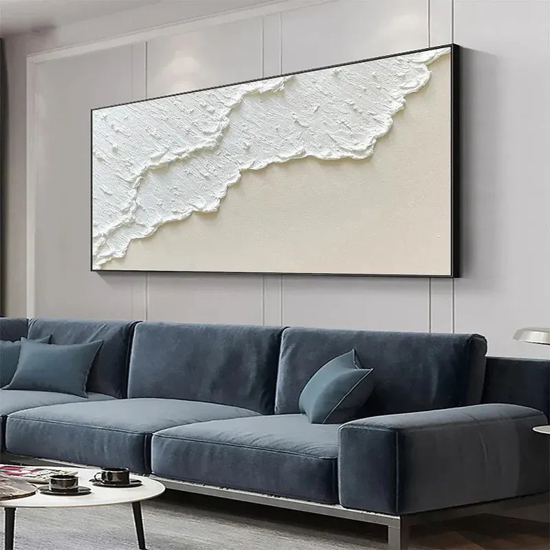 Minimal Textured Abstract Painting MT