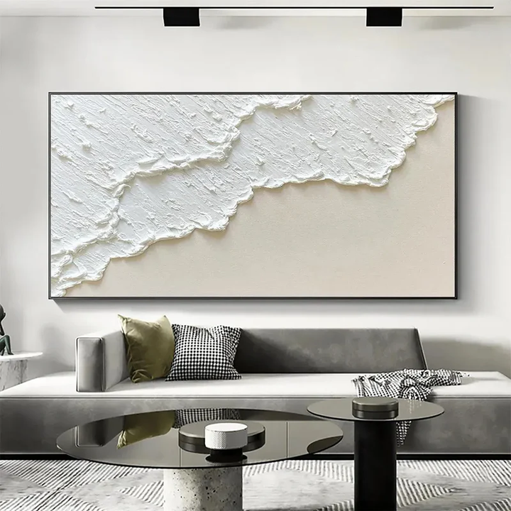 Minimal Textured Abstract Painting MT#2604