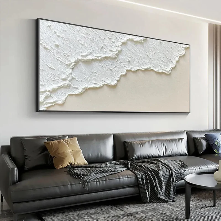 Minimal Textured Abstract Painting MT#2604