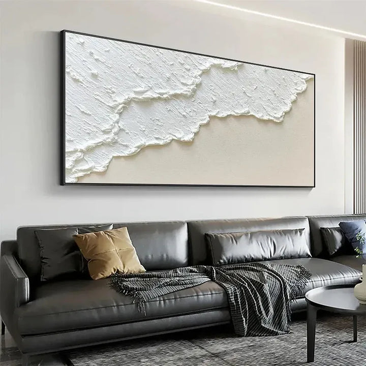 Minimal Textured Abstract Painting MT