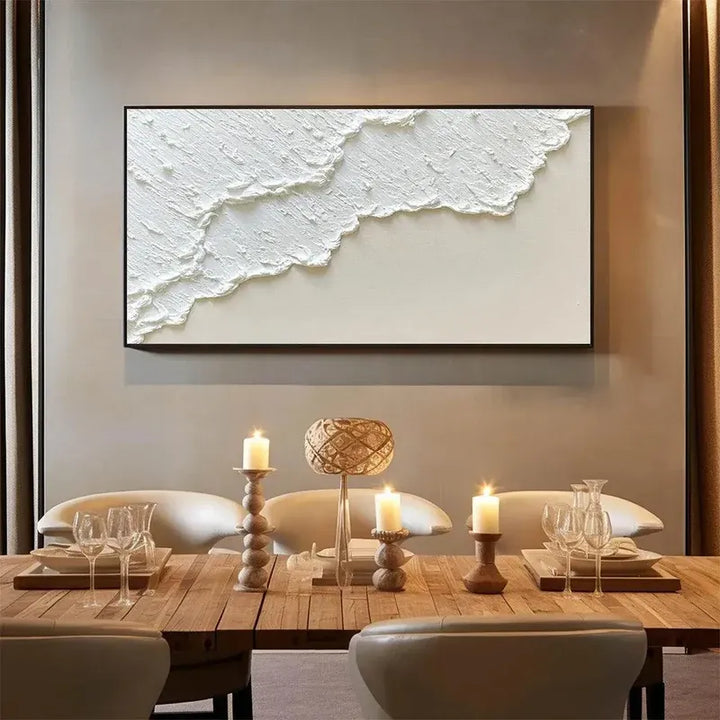 Minimal Textured Abstract Painting MT