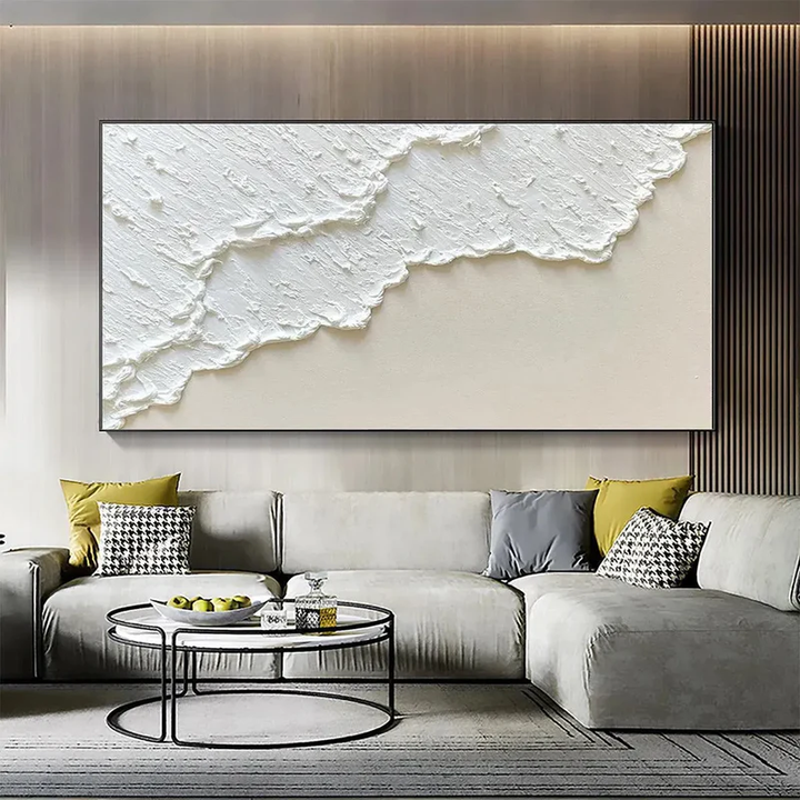 Minimal Textured Abstract Painting MT#2604