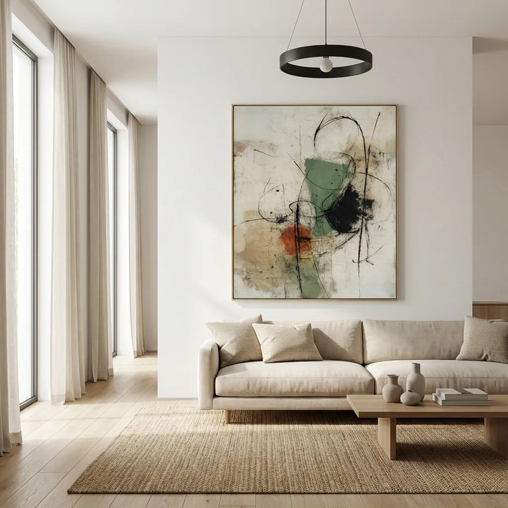 Minimalist Abstract Painting TA