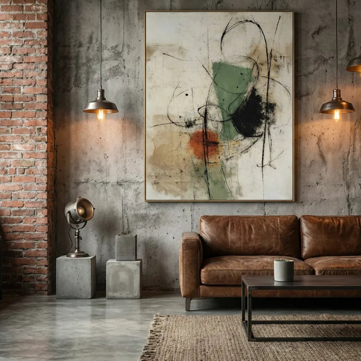Minimalist Abstract Painting TA