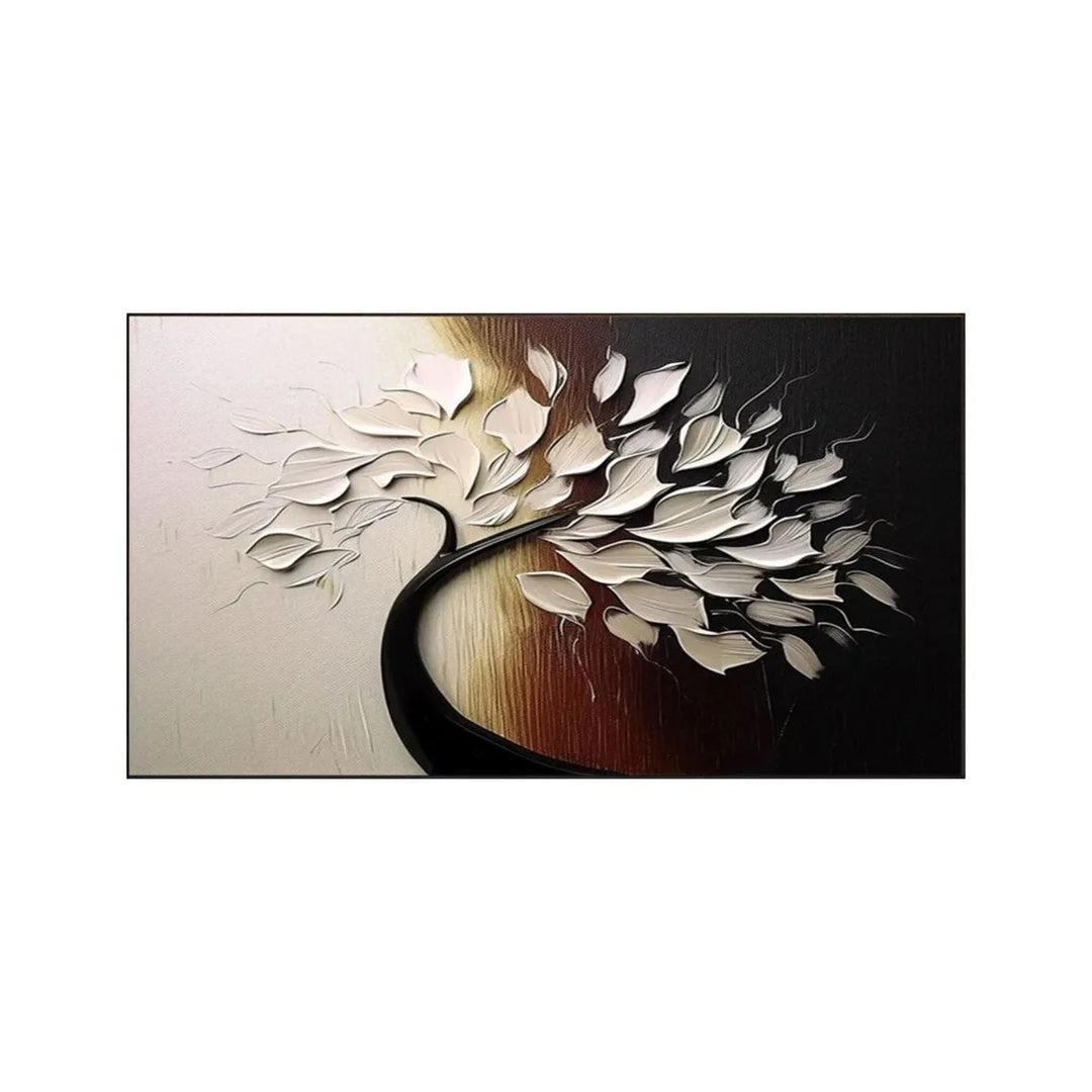 Minimalist Abstract Tree Painting MT