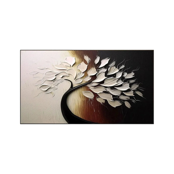 Minimalist Abstract Tree Painting MT