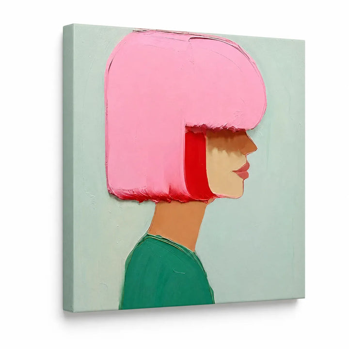 Modern Pop Art Portrait Canvas HM