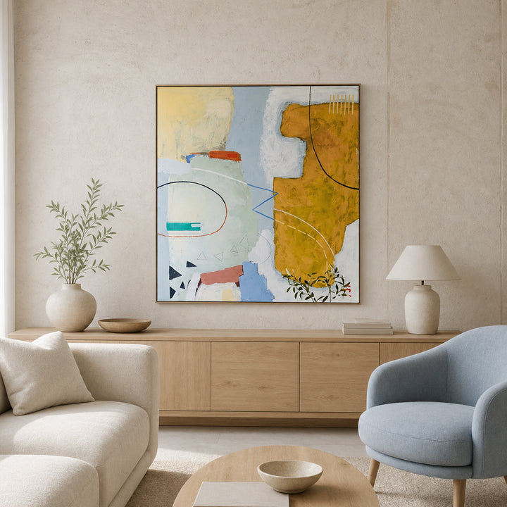 Modern Geometric Hand-Painted | HM