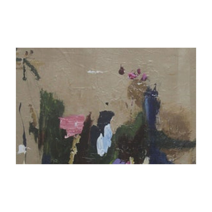 Neutral Minimalist Abstract Hand-Painted | HM
